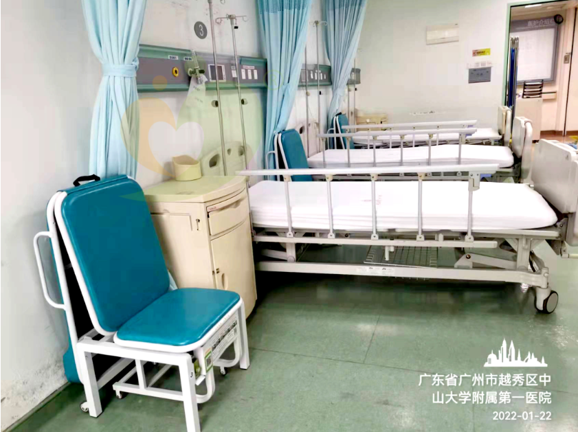 愛陪智能陪護椅一椅多用在中山大學附屬第一醫(yī)院普及使用