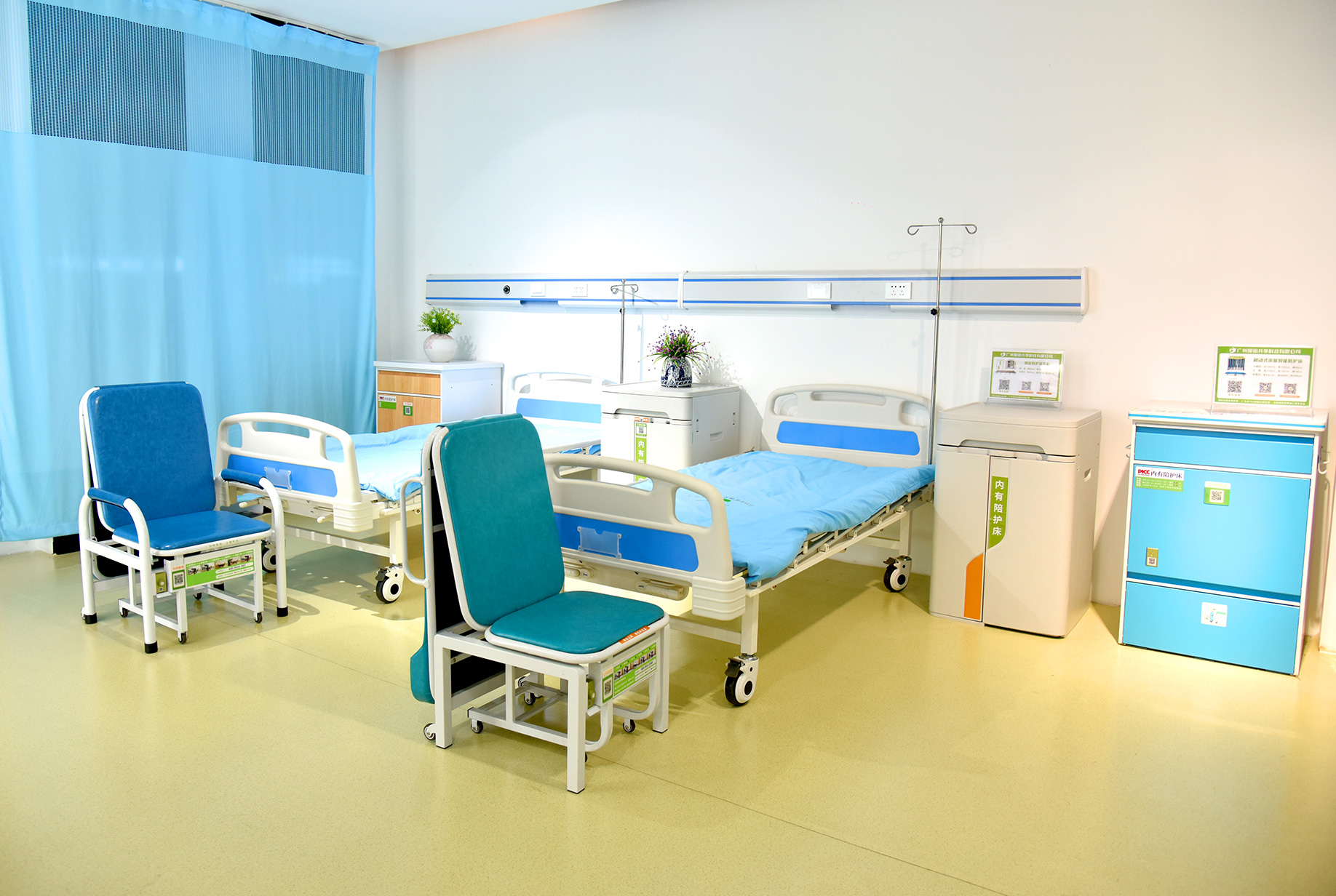 愛陪醫(yī)院陪護床：有序陪護，從一張共享陪護床開始